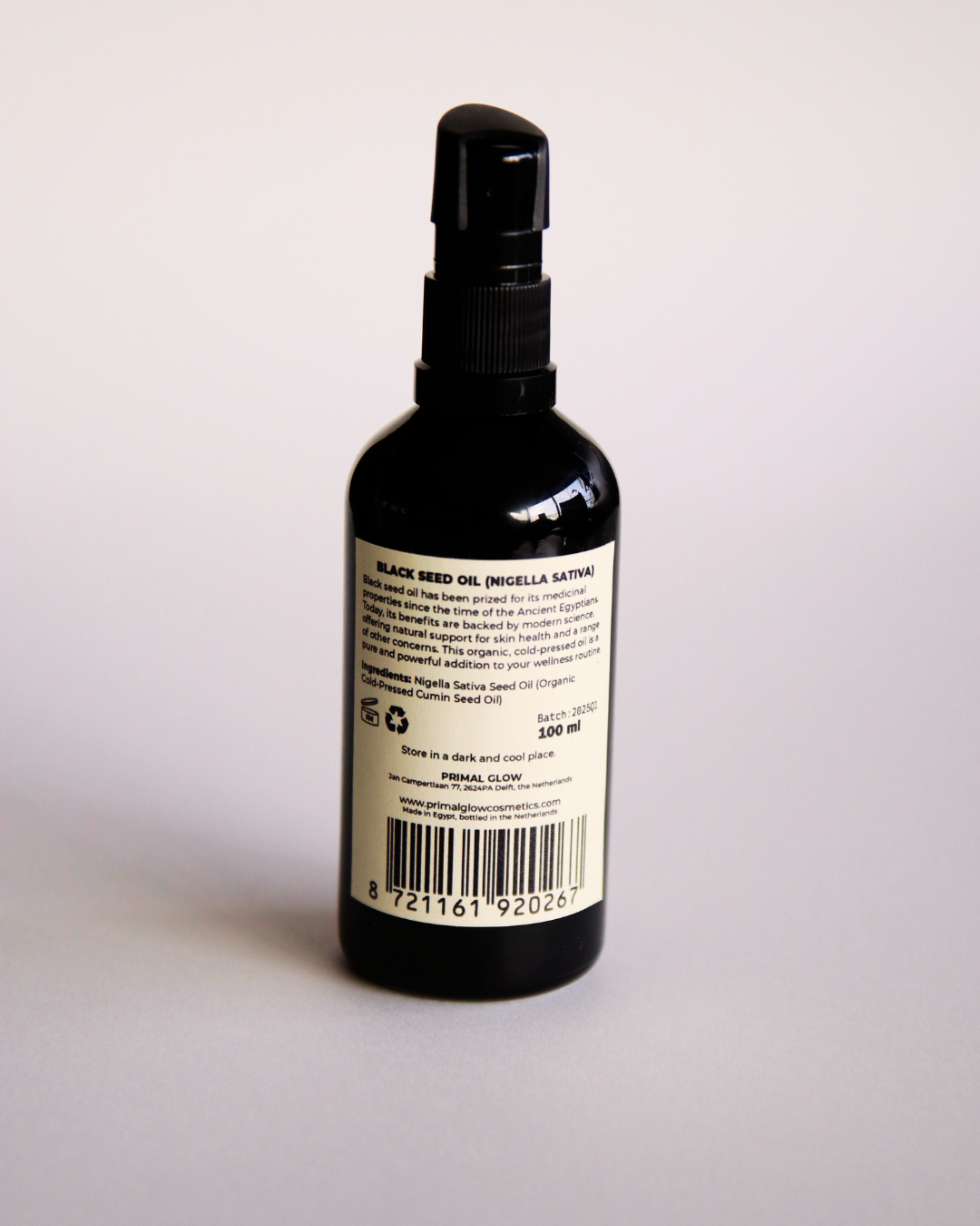 Black Seed Oil (Organic & Cold-Pressed)